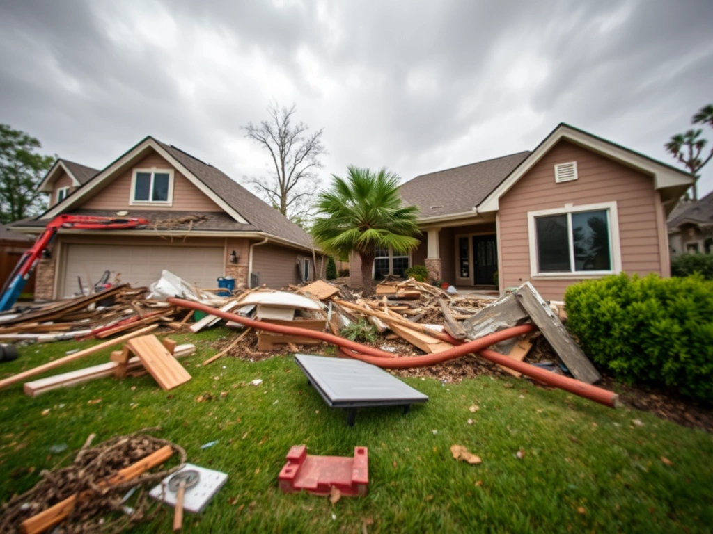 Storm and Natural Disaster Damage Cleanup