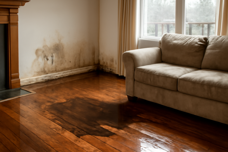Living Room Water Removal