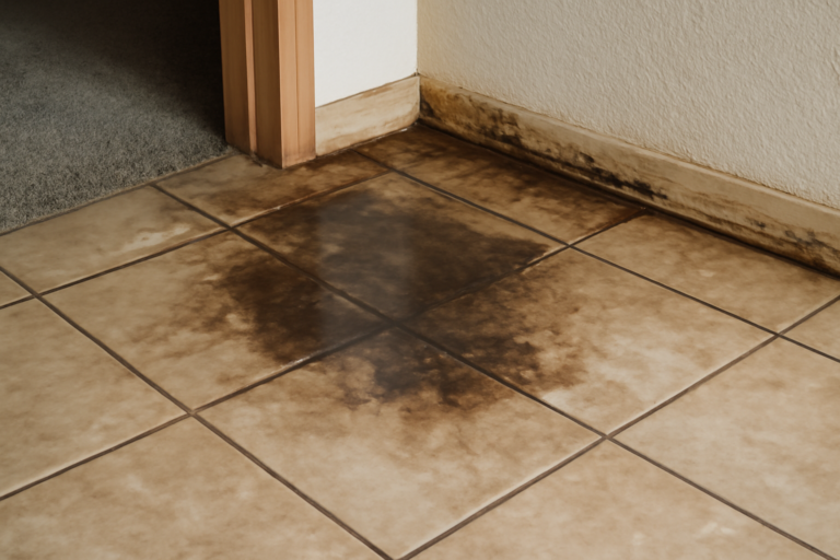 Tile Floor Water Extraction