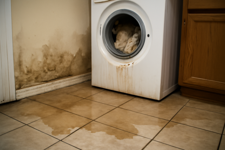 Washing Machine Overflow Water Removal