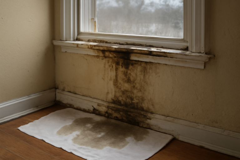Window Leak Water Removal